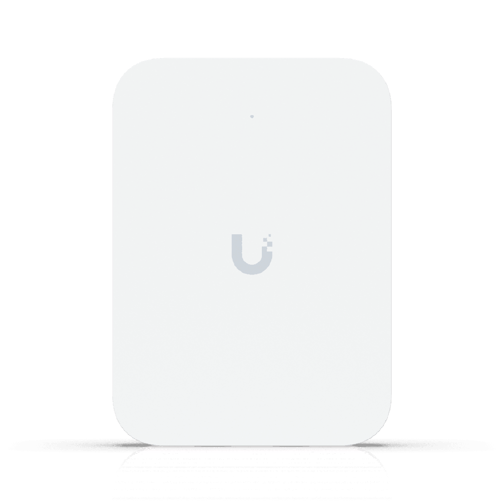 U7 In-Wall WiFi 7 Doble Banda para Interiores, con Cobertura de hasta 115 m², Capacidad para 200 Usuarios y Diseño Optimizado para Entornos de Hospitalidad