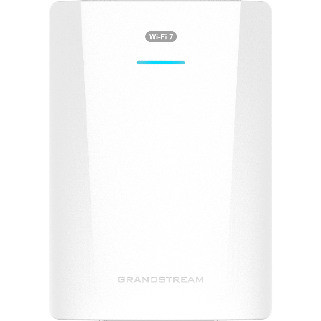 Punto de Acceso Wi-Fi 7 para Pared / GWN7670WM / MIMO 2x2:2 DL-UL OFDMA / Modulación 4096 QAM / 2.5G Ethernet PoE+ / Hasta 256 Clientes / QoS Avanzado / Cobertura 175 mts / Gestión Integrada y en la Nube