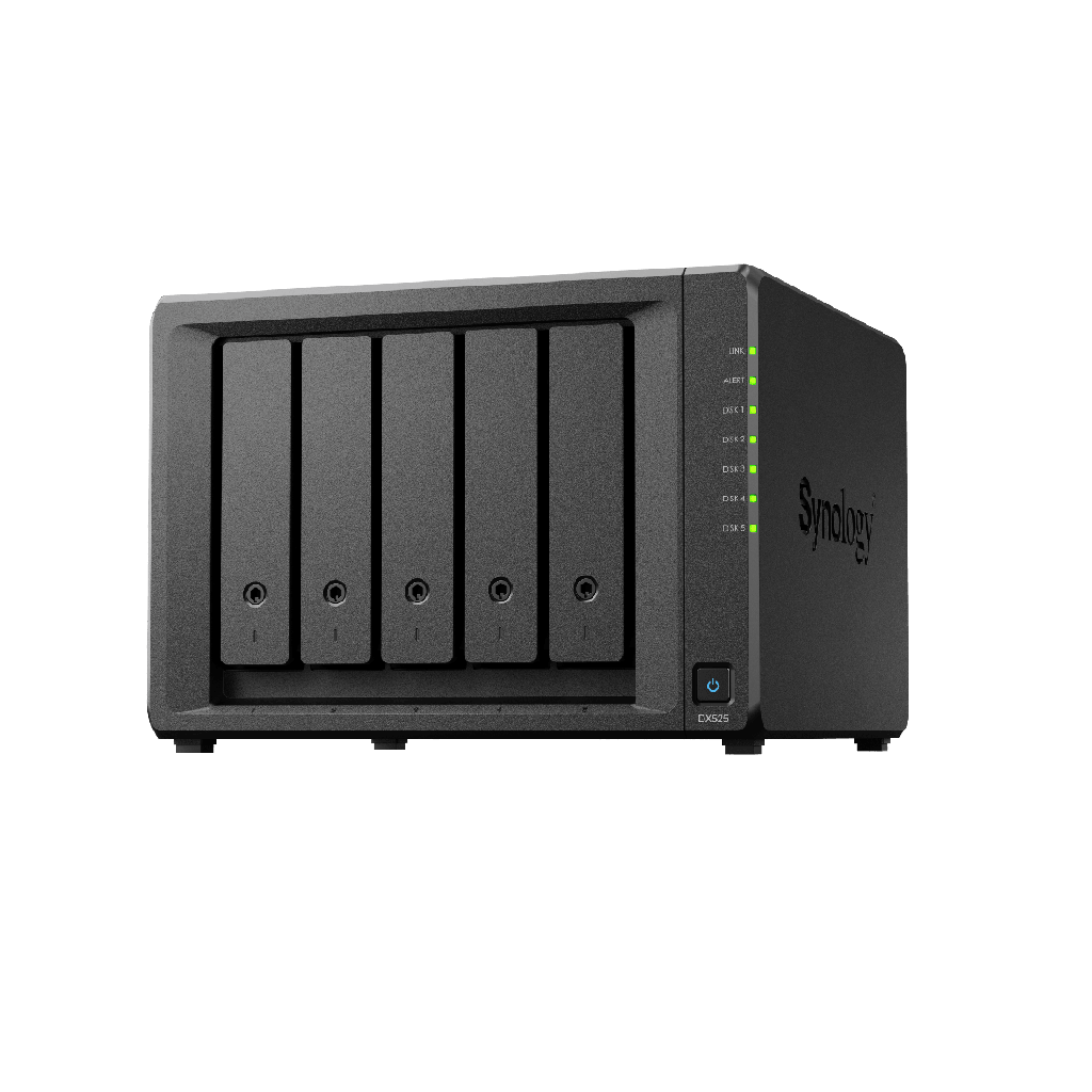 [DX525] Unidad de Expansión DX525 | 5 Bahías para Unidades 3.5 y 2.5 | Intercambio en Caliente | Compatible con Synology DiskStation.