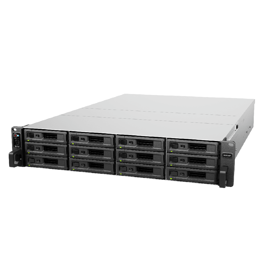 [RX1225RP] Unidad de Expansión Synology RX1225RP | 12 Bahías para Unidades 3.5 y 2.5 SATA HDD/SSD | Intercambio en Caliente | Fuente de Alimentación Redundante | Compatible con Synology DSM .