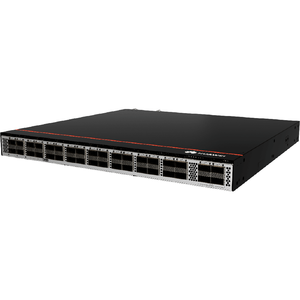 Switch para Redes de Transporte / 36 Puertos 100GE QSFP28 / Capacidad de Conmutación 7.2Tbps / 8Tbps / Rendimiento de Reenvío 1200 Mpps / VXLAN / MPLS