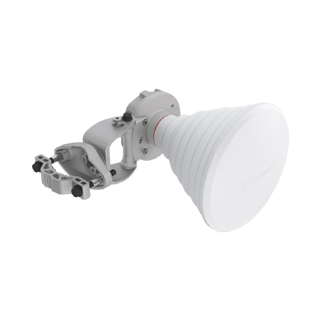 [HG4TPS30] Antena Symmetrical Horn 30° / 4ta Generación / Rango de Frecuencia 5100 - 6775 MHz / Ganancia 18 dBi / IP55 / Montaje en Poste 20-55 mm / Resistencia al Viento 160 km/h