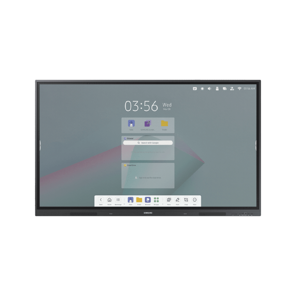 Pantalla Touch 4K Interactivo de 86 con Lápiz Táctil. WIFI, Puertos USB/RS232/LAN/HDMI/DP, Compatible VESA