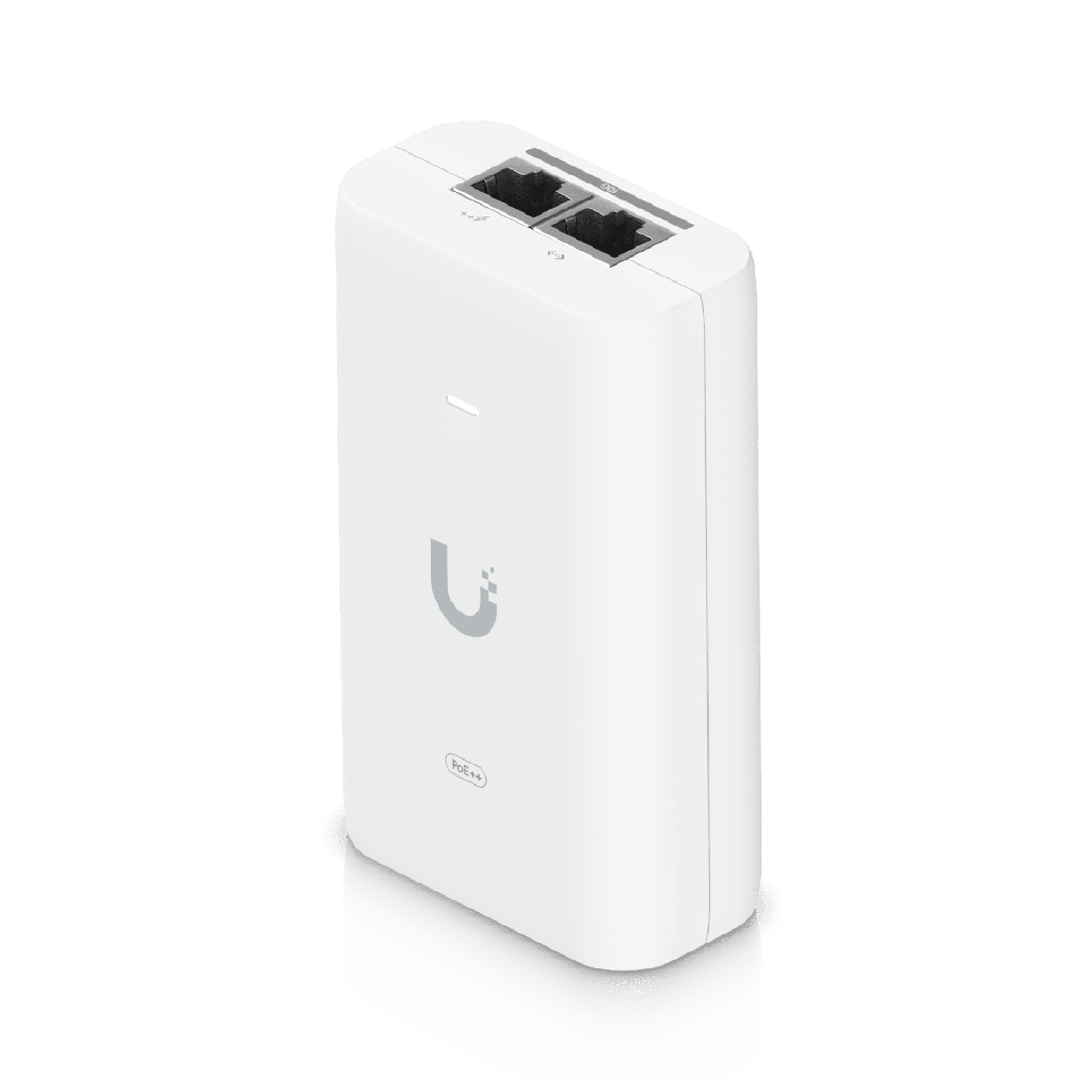 Adaptador PoE++ / 54V DC @ 1.12A / hasta 60W / Puertos 10 GbE / Protección de Sobretensiones