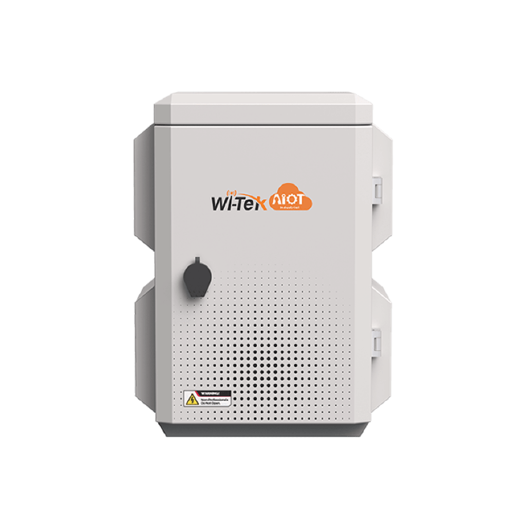 Gabinete de Acero Ventilado para Exterior con Rieles DIN y 4 Placas Laterales para Montaje de Equipos por Fuera