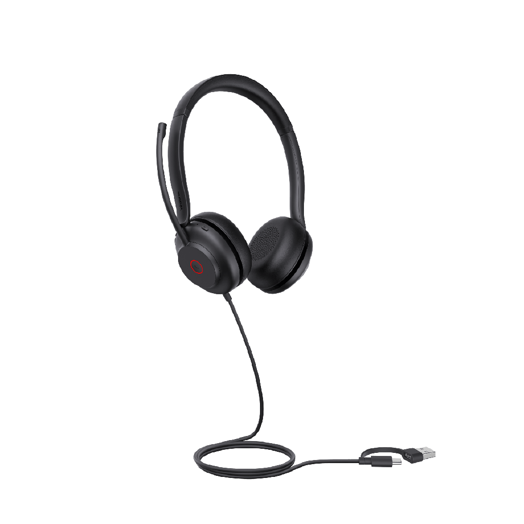 Diadema Alambrica UH35 Mono de Yealink USB-C/A