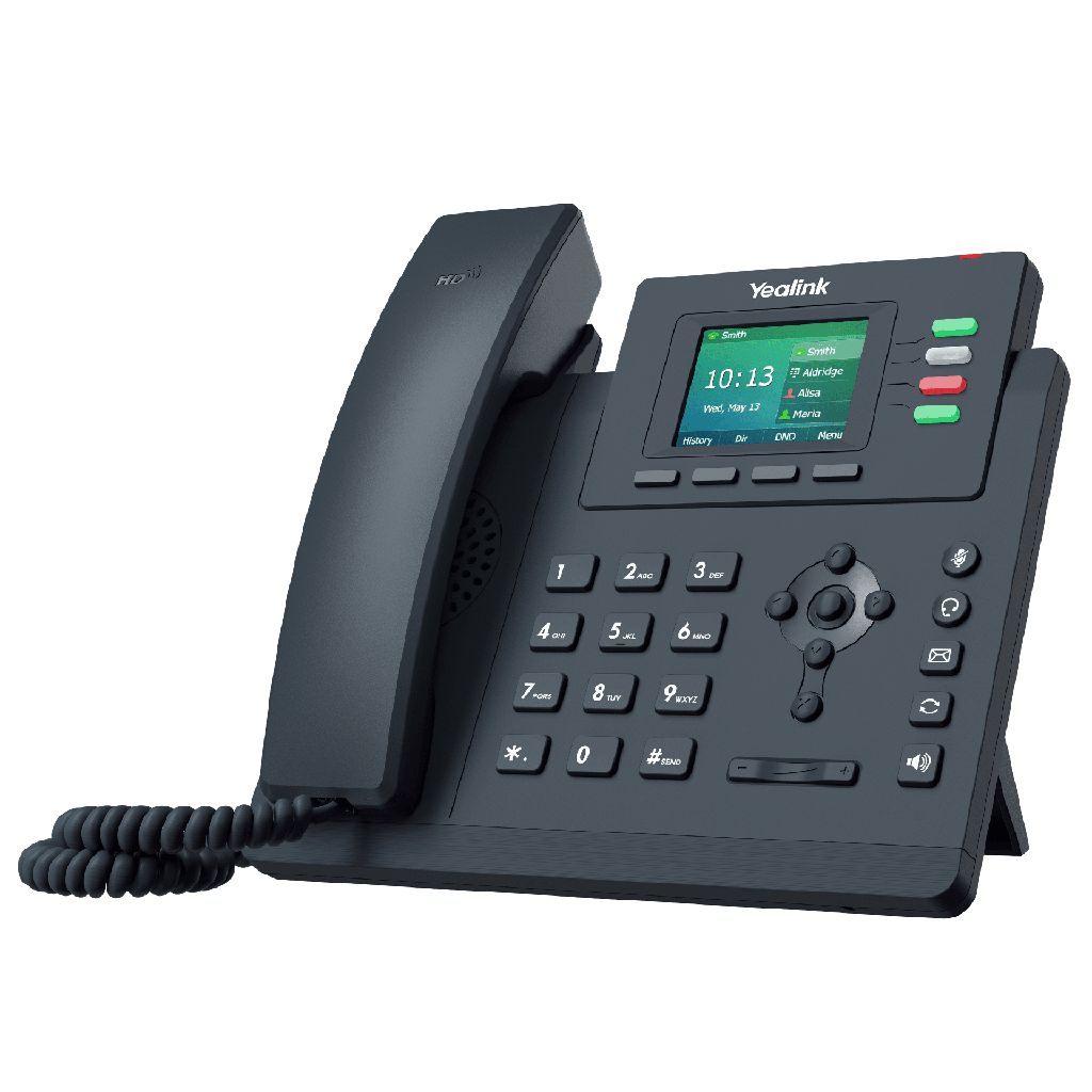 [SIP-T33G] Teléfono IP Empresarial Yealink SIP-T33G con Doble Puerto Gigabit Ethernet y 4 Líneas SIP