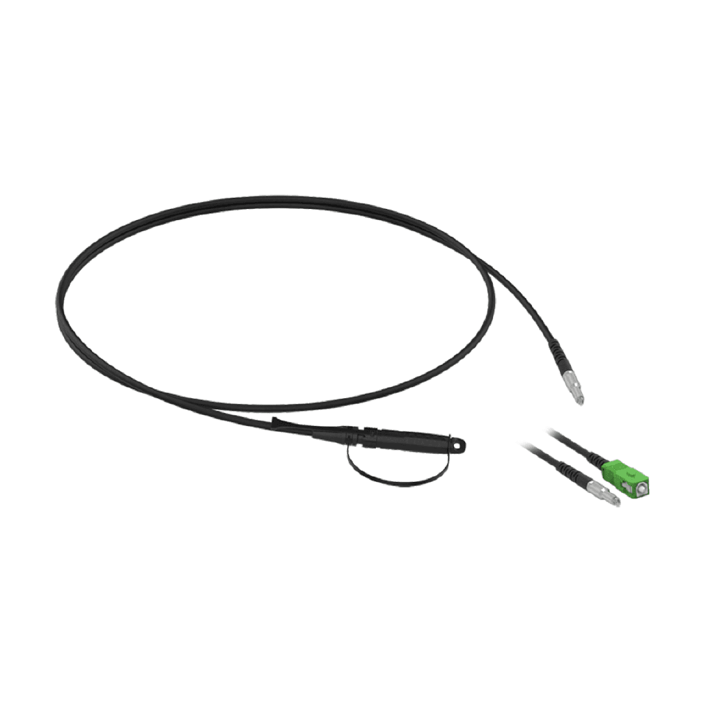 [FITODC-MH1A-HSA1-100] Cable Drop Preconectorizado EASYCONN® SC/APC (100 m) / Redondo, G657.B3