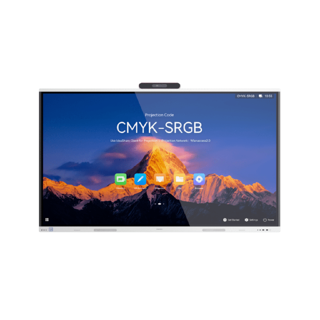 Pantalla Interactiva IdeaHub S3 para Colaboración Inteligente / 65? / Doble Cámara 4K / Harmony OS / Wi-Fi 6 / 24 Micrófonos / BYOM / Enfoque Automático / Baffle acústico / Gestión desde la nube