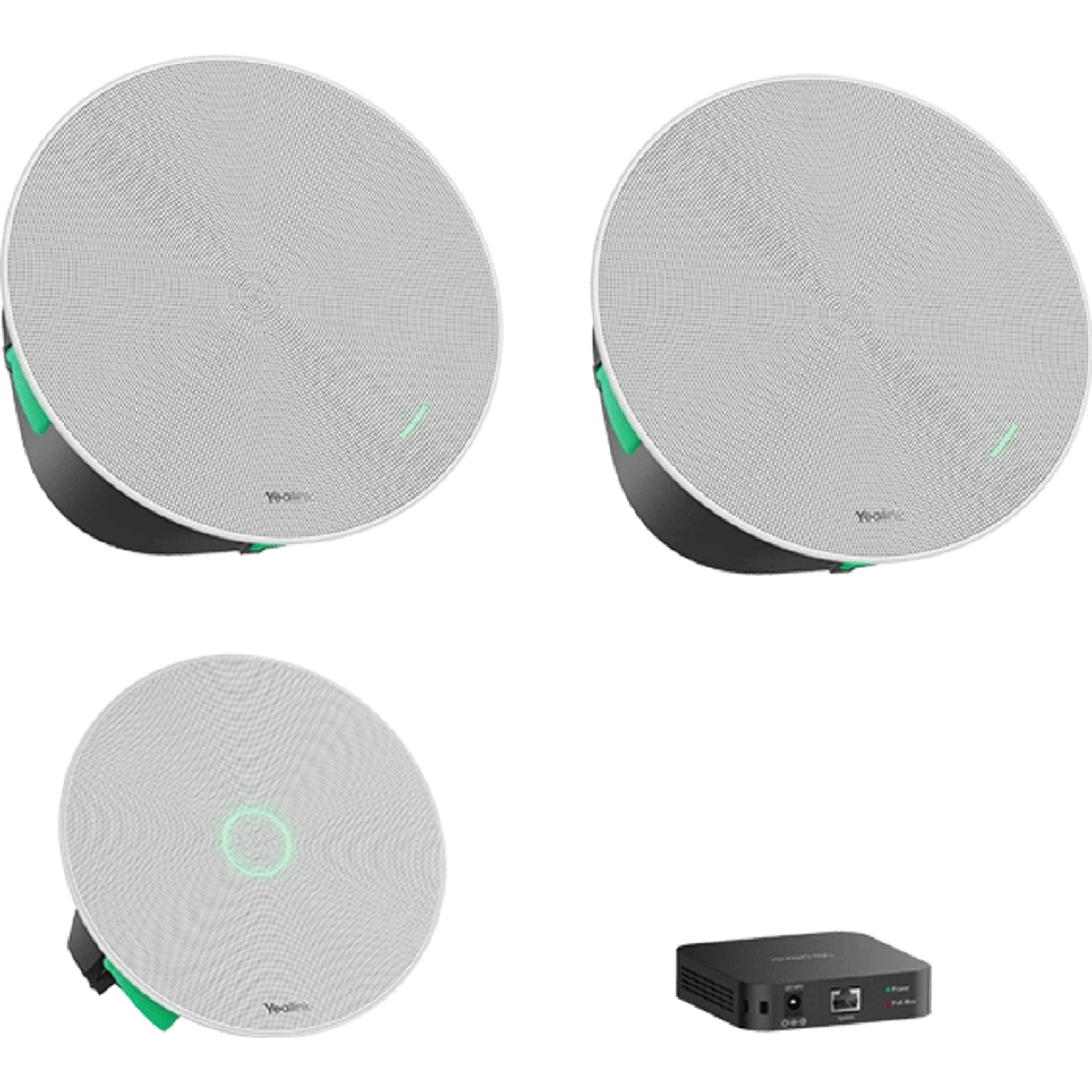 Kit de audio Yealink CMKit-121 con micrófono y altavoces PoE