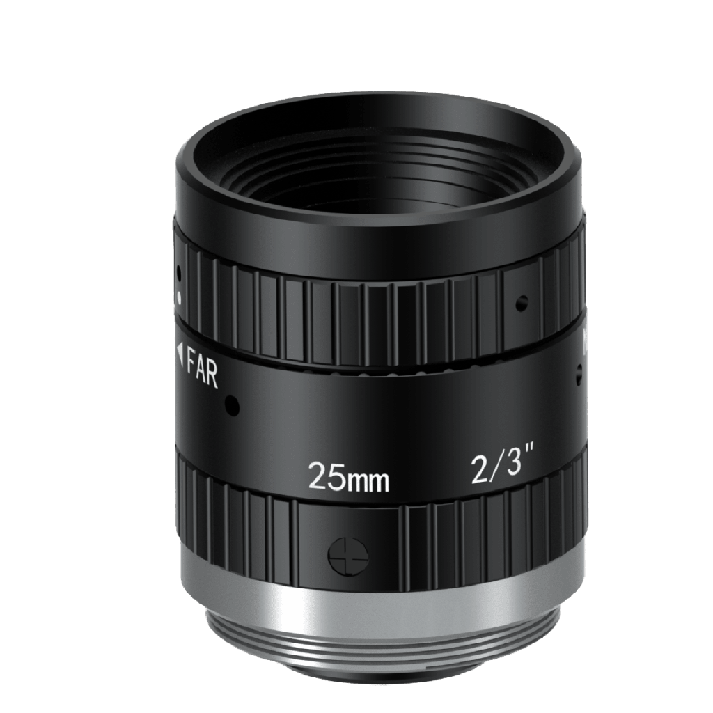 lente de 25mm, F1.8, 2/3, 5MP Lens, C-Mount