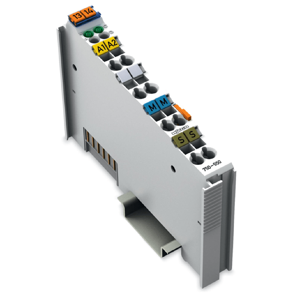 Módulo de Salida Analógica / 2 Canales 0-10V DC / 12 Bits Resolución / Aislamiento Galvánico 500 kV / Protección Contra Cortocircuito / Alimentación por Sistema 5V / IP20 / Montaje Carril DIN
