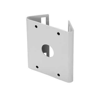 [SBP-300PM] Adaptador de poste compatible con SBP-300WM1, para usarse con domos fijos y PTZ samsung