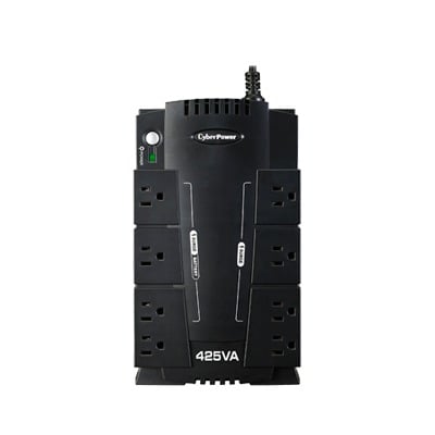 [CP425SLG] UPS de 425 VA/255 W, Topología Standby, Entrada 120 Vca NEMA 5-15P, Tipo Gabinete Compacto, Con 8 Tomas NEMA 5-15R