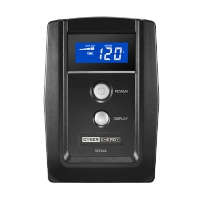 [OM900ATLCD] UPS de 900 VA/420 W, Topología Línea Interactiva, Entrada 120 Vca NEMA 5-15P, y 6 Salidas NEMA 5-15R, Con Regulador de Voltaje (AVR)