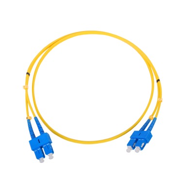 [LP-FO-6053B] Jumper de Fibra Óptica Monomodo SC/SC Duplex de 1 metro