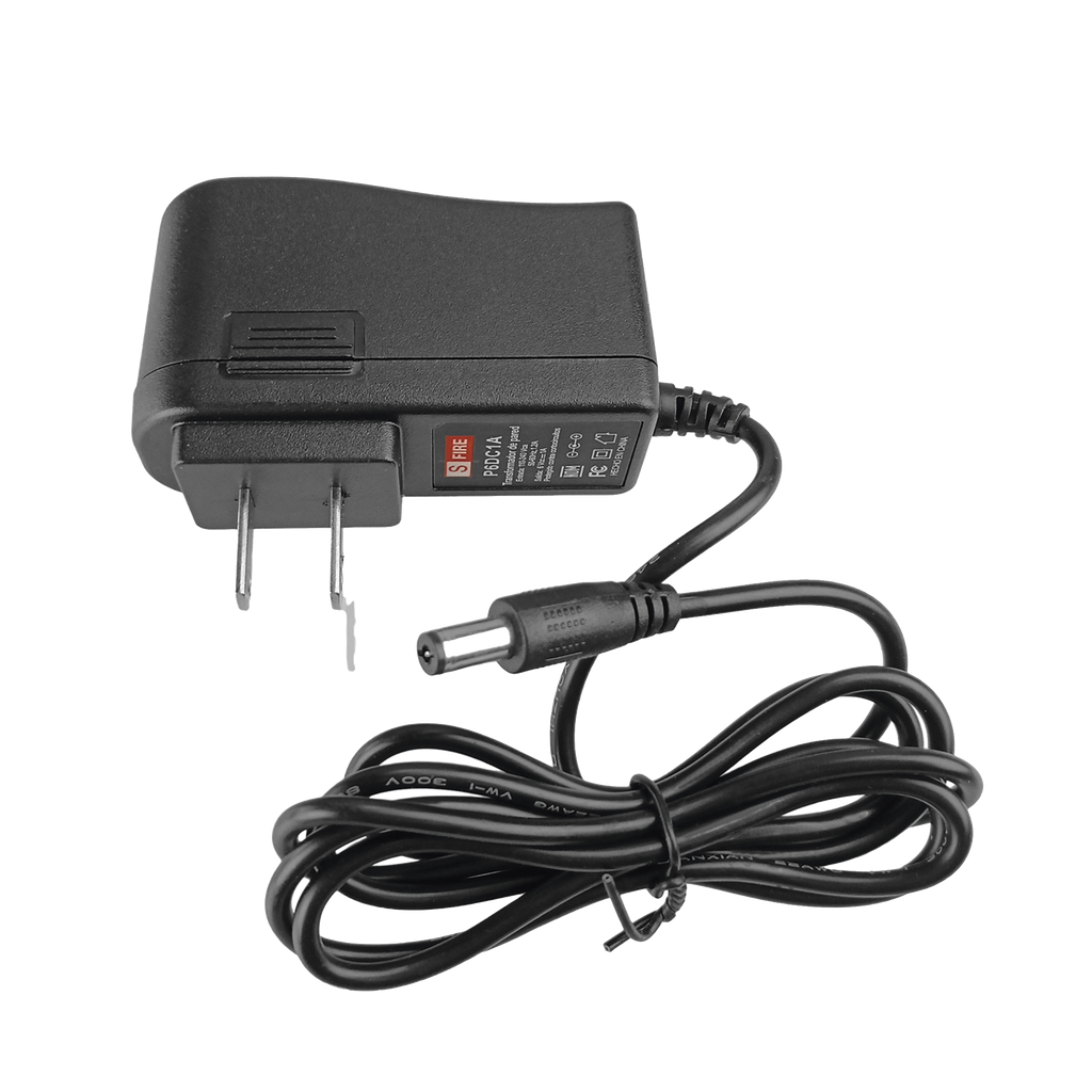 [P6DC1A] Fuente de Poder de 6 Vcc / 1 A / Voltaje de Entrada de 100-240 Vca / Para Usos Múltiples/  Video Vigilancia, Acceso, Asistencia, Alarmas, Etc.