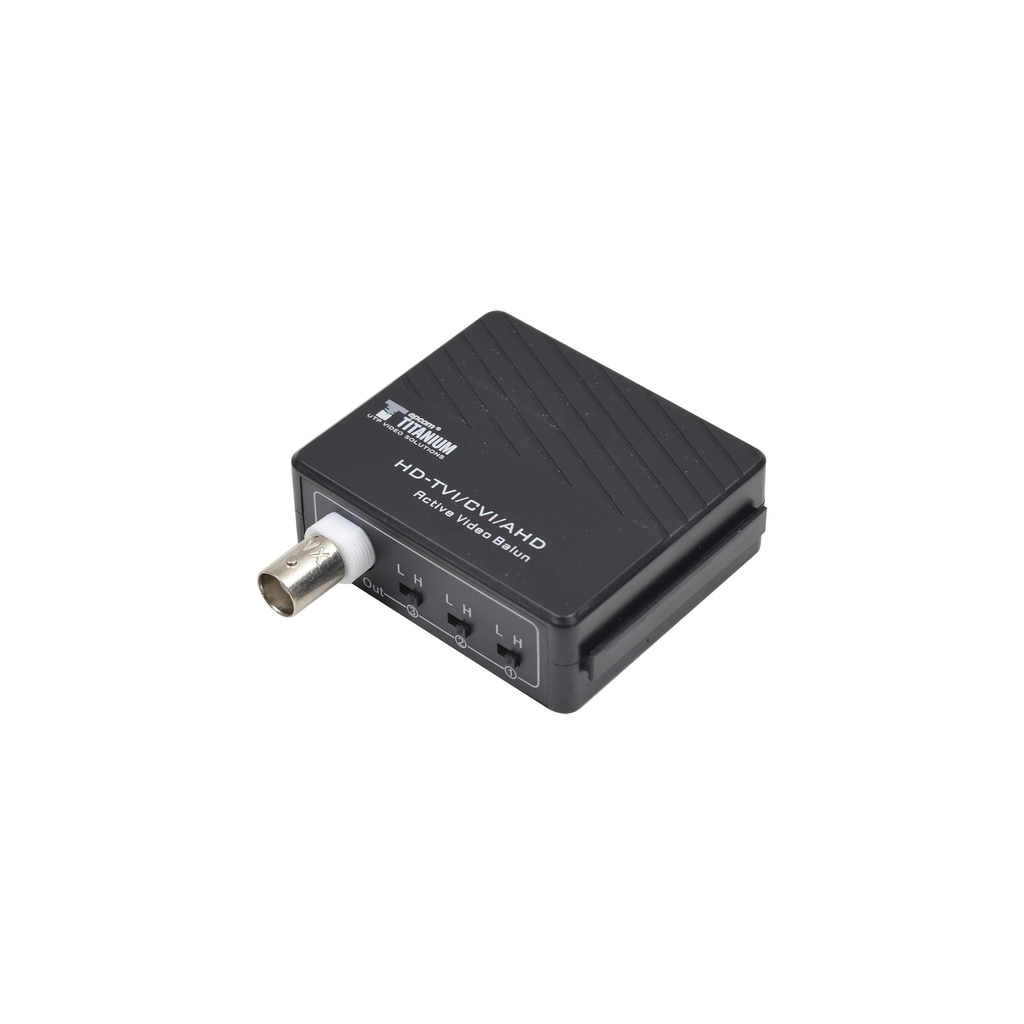 [TT4501R] (TRANSCEPTOR) RECEPTOR DE VIDEO ACTIVO DE LARGO ALCANCE /  400 Metros con RECEPTOR ACTIVO TT4501T / Resolución 2 MP / Compatible con cámaras HD-TVI/CVI/AHD/CVBS / Protección Interconstruida contra sobretensión.
