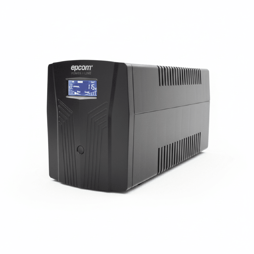 [EPU1500LCD] UPS de 1500VA/900W / Topología Línea Interactiva / Entrada y Salida 120 Vca/ Clavija NEMA 5-15P / 6 Tomas NEMA 5-15R