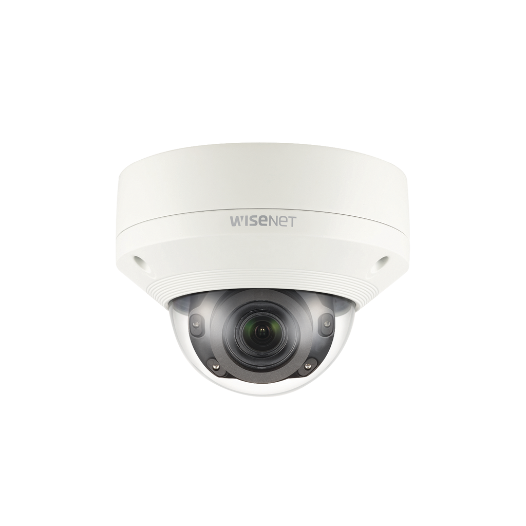[XNV-6080R] Cámara IP Tipo Domo Antivandálico 2MP / Lente Motorizado 2.8-12mm / IR 50M / WDR 150db / H.265 & WiseStream II