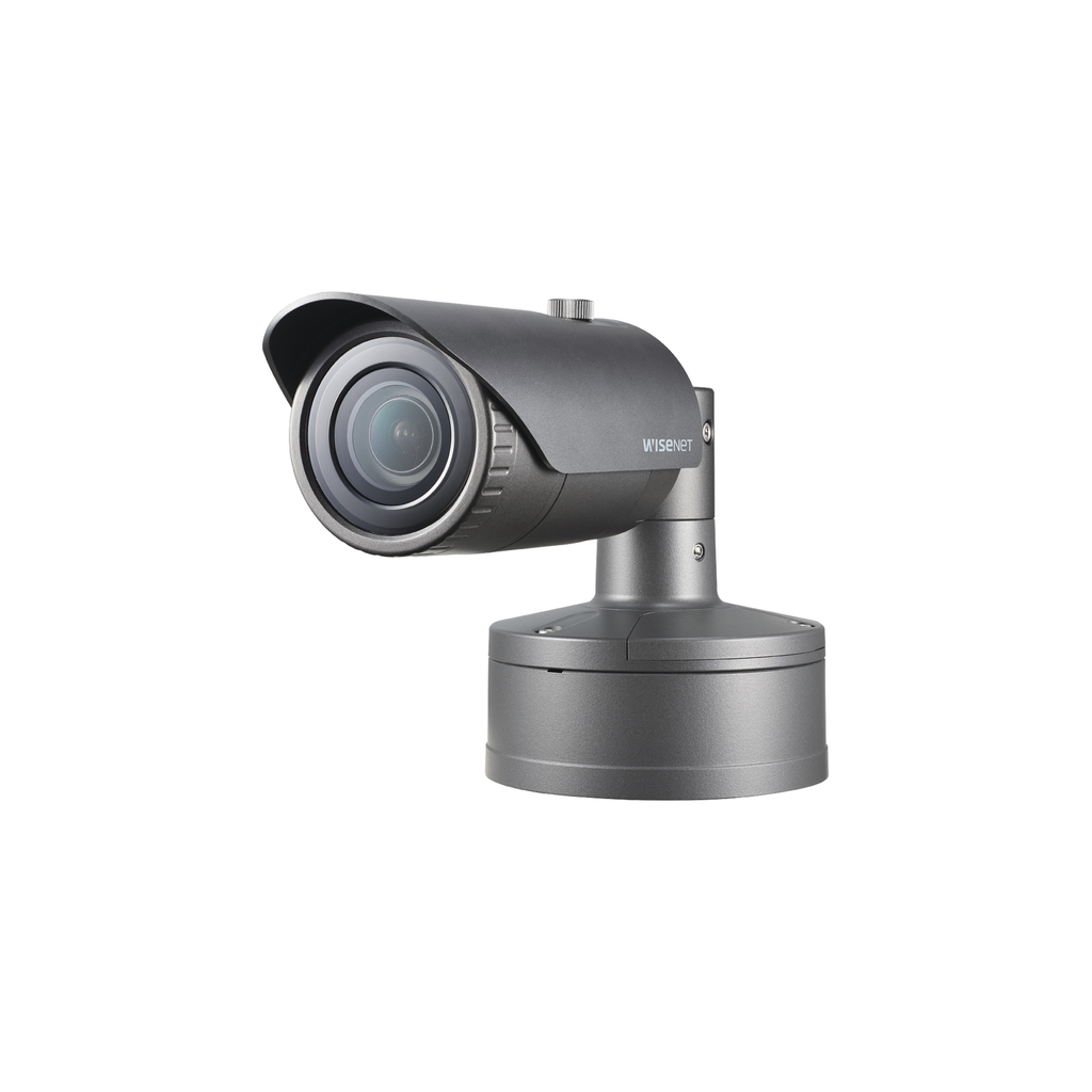 [XNO-6020R] Cámara IP Tipo Bala 2MP Lente Fijo 4 MM, IR 30M, H.265, H.264, WDR 150DB, HLC, Doble SD CARD, 12VDC, POE, IP67, IK10