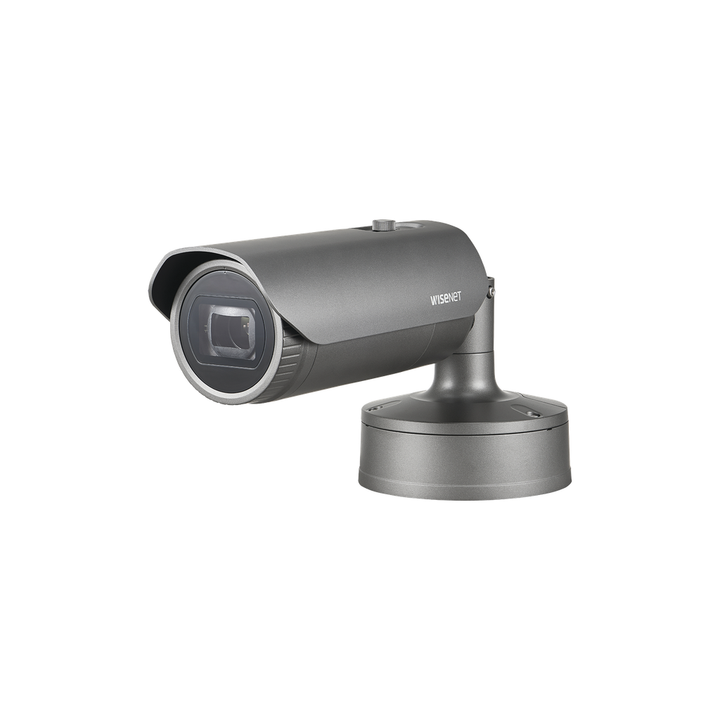 [XNO-6085R] Cámara IP Bala Antivandálica 2 Megapíxel / extraLUX / Lente Motorizado 4.1 - 16.4mm / IR 70M / WDR 150db / IP67 / H.265 & WiseStream