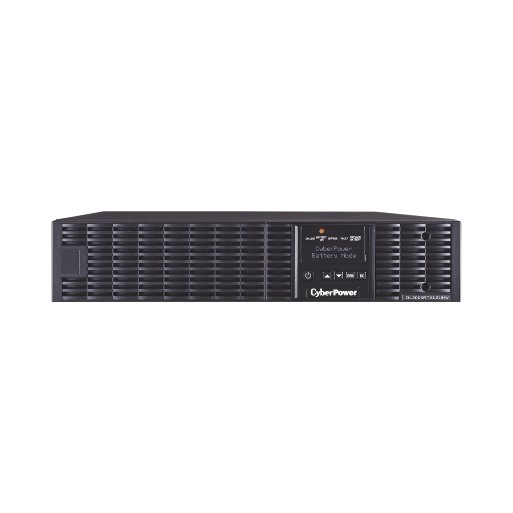 [OL3000RTXL2UHV] UPS de 3000 VA/2700 W, Online Doble Conversión, Entrada 200-240 Vca NEMA L6-20P, Onda Senoidal Pura, Torre o Rack 2 UR, Con 2 Tomas NEMA L6-20R y 1 NEMA L6-30R 220 Vca