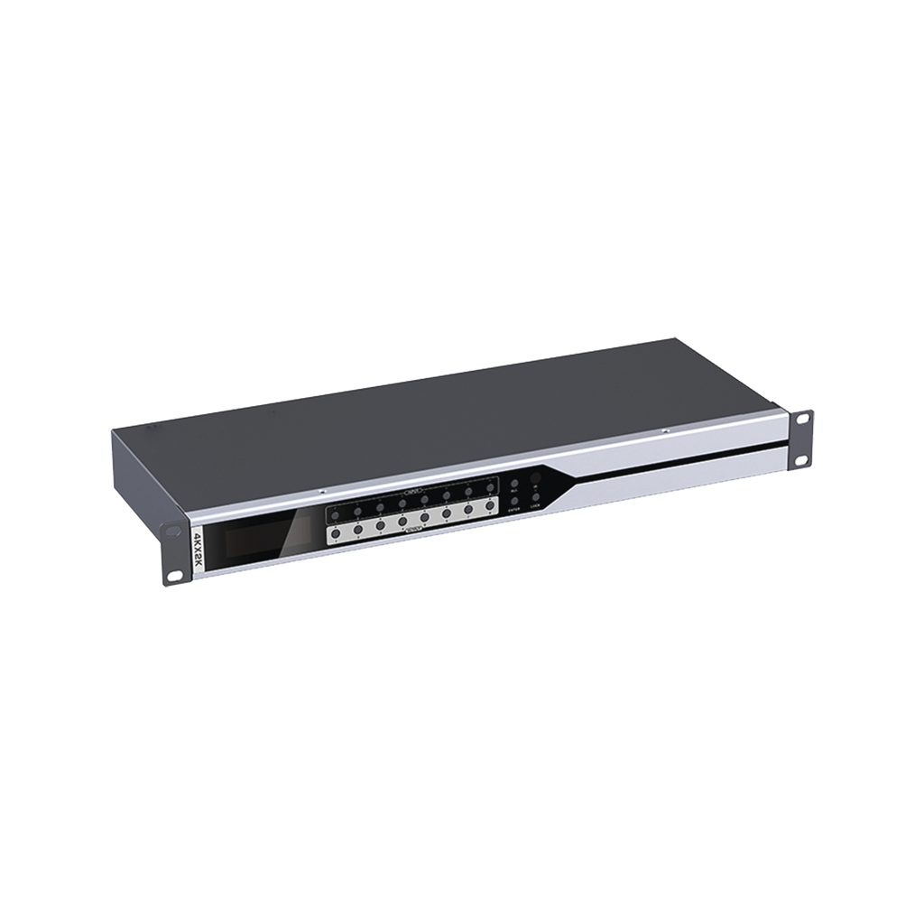 MATRICIAL DE VIDEO HDMI 8 x 8 / 8 Entradas y 8 Salidas en HDMI /  4K @ 30Hz / 10.2 Gbps / HDMI 1.4 / HDCP 1.4 / 3D / Conmutación por Botón, RS232 o Control Remoto / IDEAL PARA CENTROS DE MONITOREO, COMPARACION Y ANALISIS.