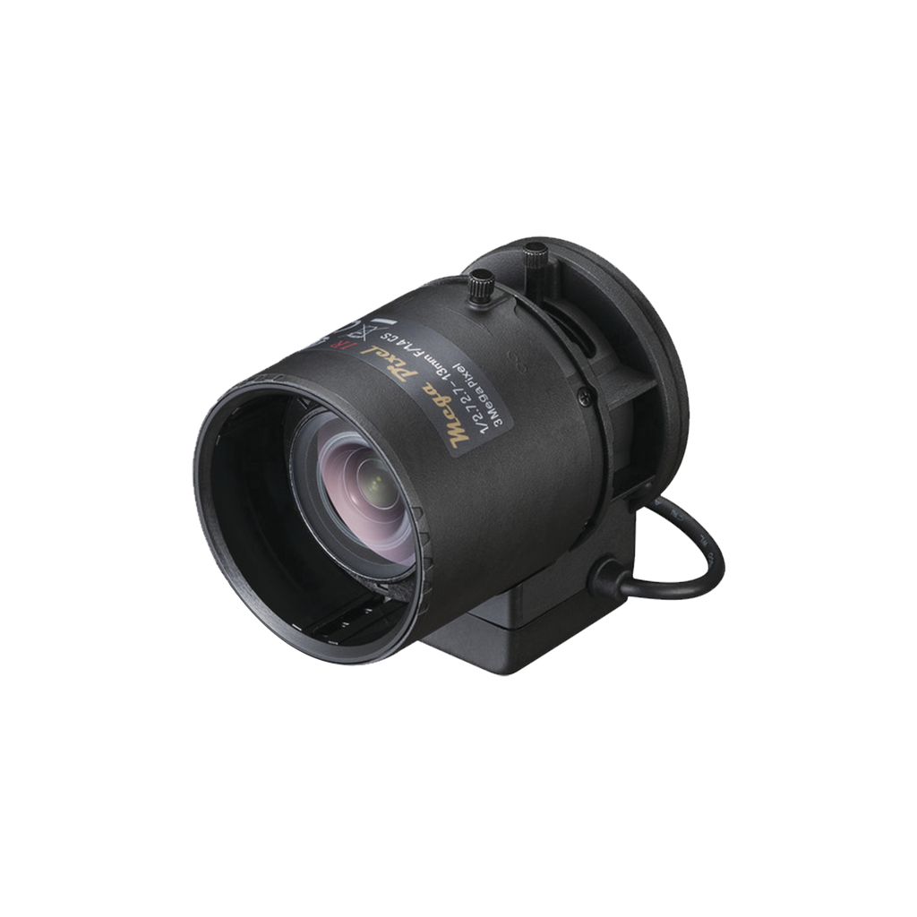 Lente Varifocal 2.7-13mm / Resolución 3 Megapixel / Iris Automático / Día/Noche / Formato 1/2.7