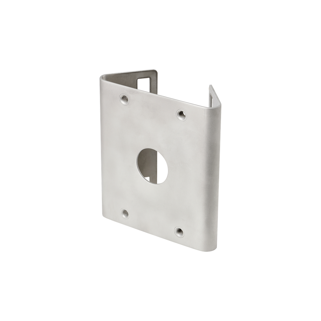 Adaptador para poste de Acero Inoxidable para montajes Hanwha