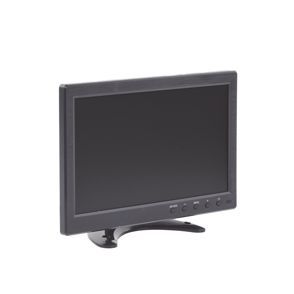 [BMG10000H] Monitor 10.1 TFT-LCD ideal para colocar en vehículos o DVR/NVR. Entradas de video HDMI, VGA y RCA (CVBS)