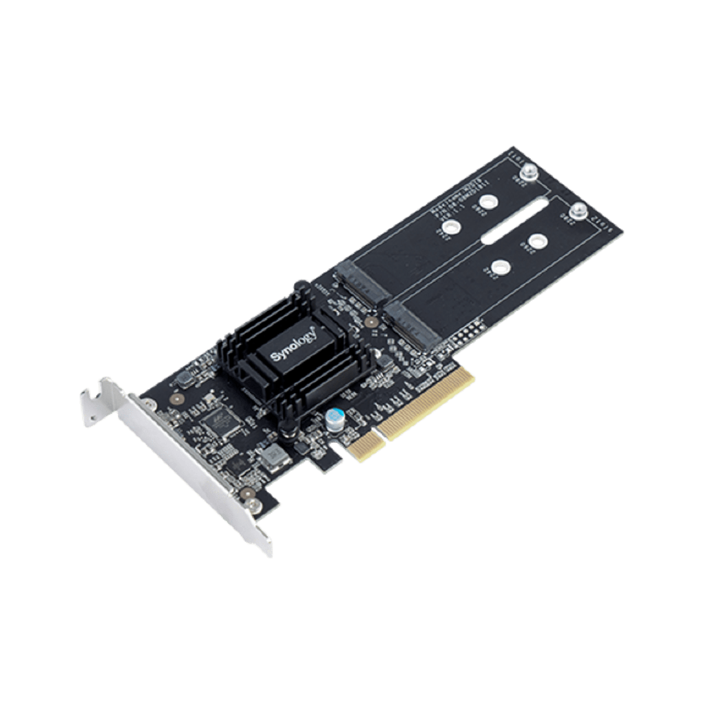 [M2D18] Tarjeta de Expansión M2D18 | PCIe 2.0 x8 | Compatible con NVMe y SATA SSD | 2 Ranuras M-key | Perfil Bajo y Altura Completa | Garantía de 3 Años.