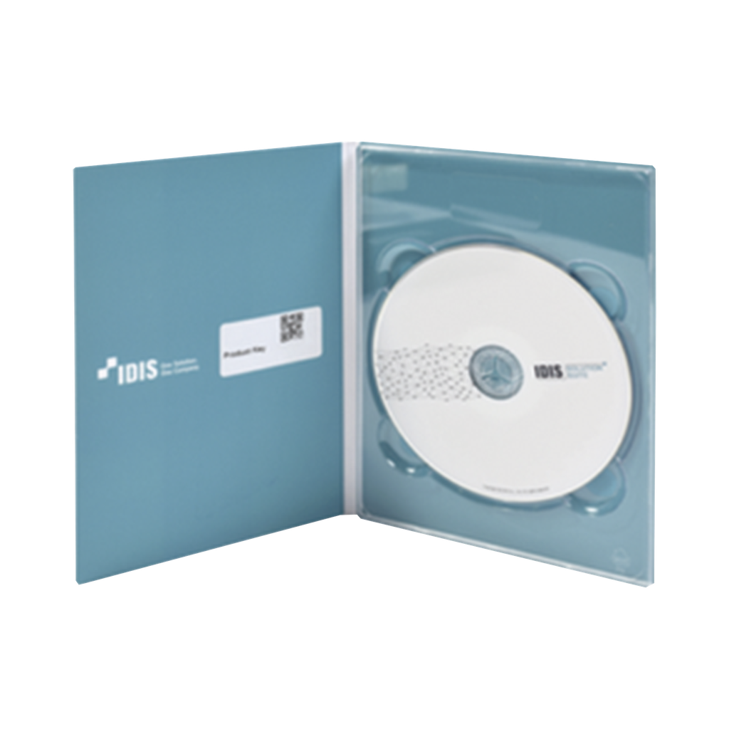 [ISSEXPIDI4CH] Software Monitoreo-Grabación-Transmisión ISS | Licencia Fisica en CD para cámaras IDIS 4 canal | Hasta 64 usuarios simultáneos