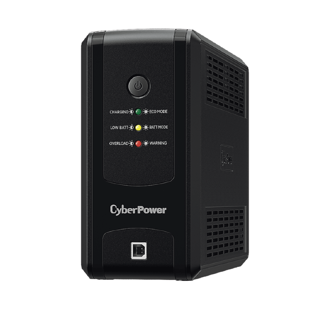 [UT-750GU] UPS de 750 VA/375 W, Topología Línea Interactiva, Entrada 120 Vca NEMA 5-15P, y 8 Salidas NEMA 5-15R, Puerto USB, Con Regulador de Voltaje (AVR)