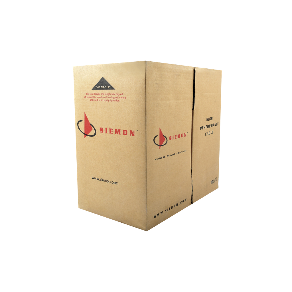 [9C6M4-E2-06-RXA] Bobina de Cable UTP Reelex, de 4 pares, Alto Desempeño en Cat6 (350 MHz), PVC (CM), Color Azul, 24 AWG, 305m