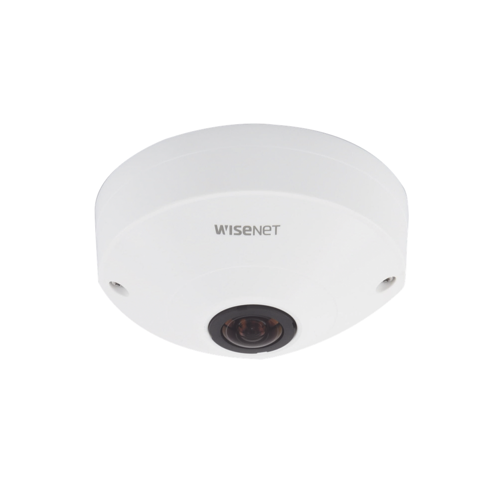 [QNF-8010] Camara IP Fish Eye Interior 6 Megapixel / WDR 120dB / PTZ Digital 8X / Video Analíticos / MicroSD / H.265