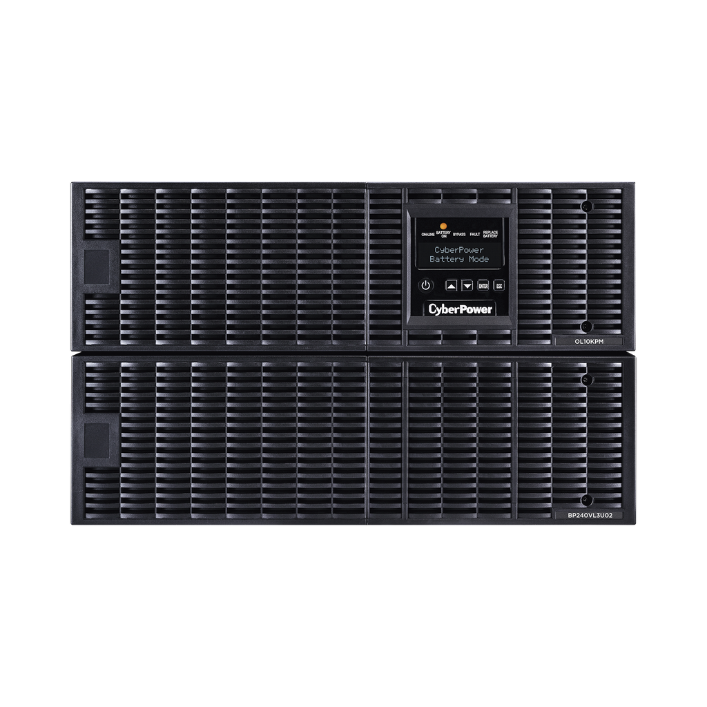 [OL10KRT] UPS de 10000 VA/10000 W, Online Doble Conversión, 200 - 240 Vac de Entrada, 200 - 240 Vac de Salida, Terminal Hardwired, Onda Senoidal Pura, Torre o Rack de 6 UR, Con 3 Tomas NEMA L6-30R