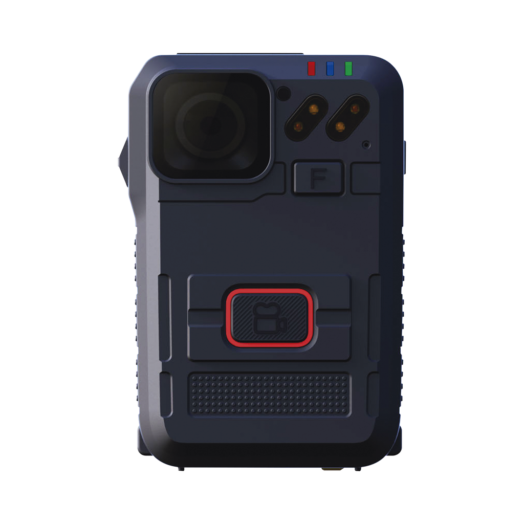 XMRT3S Body Camera para Seguridad, Video Full HD, Descarga de Vídeo automática con estación, Pantalla TFT con indicador de batería y memoria.