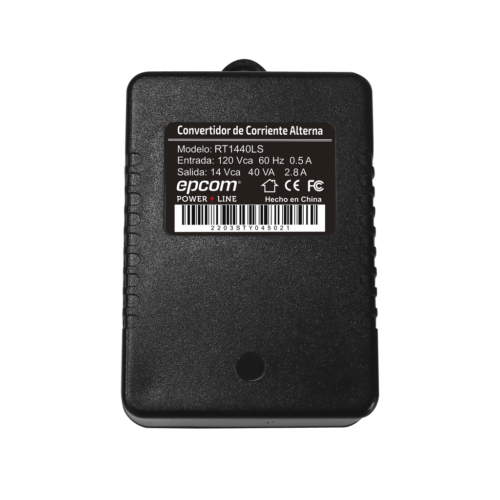 Transformador reforzado de 14 vAC 40 va