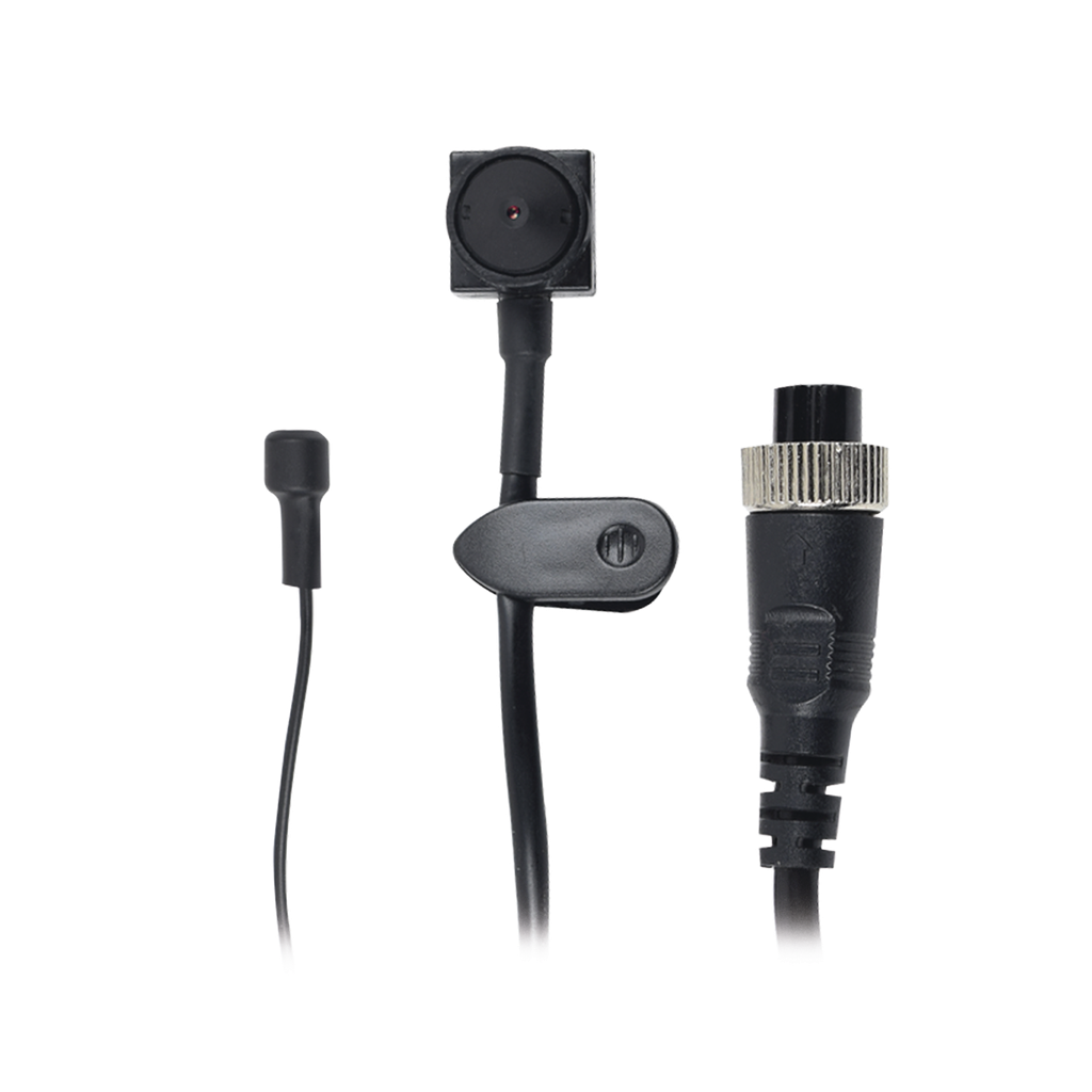 [XMRPINHOLEAHDV2] Cámara Pinhole AHD de 2 Megapixel (1080p) para Videovigilancia Móvil / Uso en Interior / Microfono Integrado / Conector Tipo Aviación