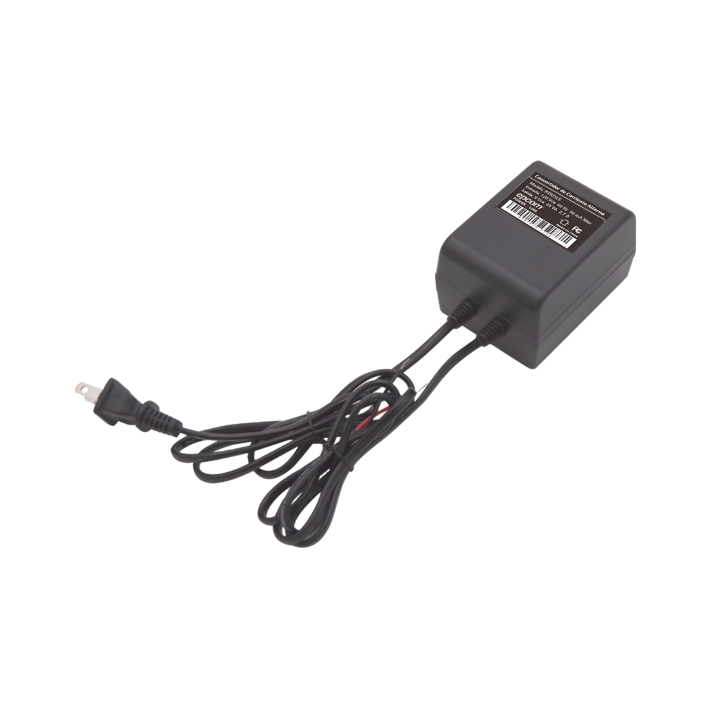 [RT-925LS] 9 Vca / 2.7 A / 25 VA / Transformador / Voltaje de entrada 120 Vca / Para Usos Múltiples / Video Vigilancia, Acceso, Asistencia, Alarmas, Bocinas, Etc.