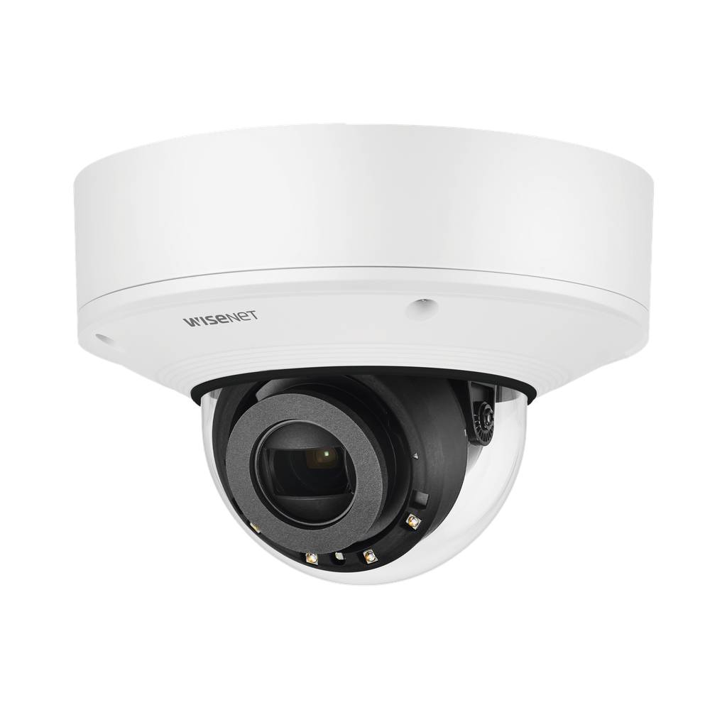 [XNV-6081RE] Cámara IP Domo Exterior Antivandálico 2MP / Lente Motorizado 2.8-12mm / Extensor POE / IR 50M / WDR 150db / H.265 & WiseStream II
