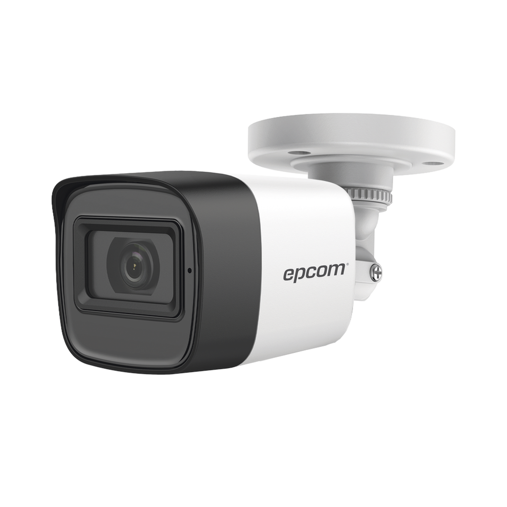 [B50-TURBO-G2/A] AUDIO POR COAXITRON / Bala TURBOHD 5 Megapixel / Gran Angular 85.5° / Lente 2.8 mm / 30 mts IR EXIR / Exterior IP67 / 4 Tecnologías / dWDR