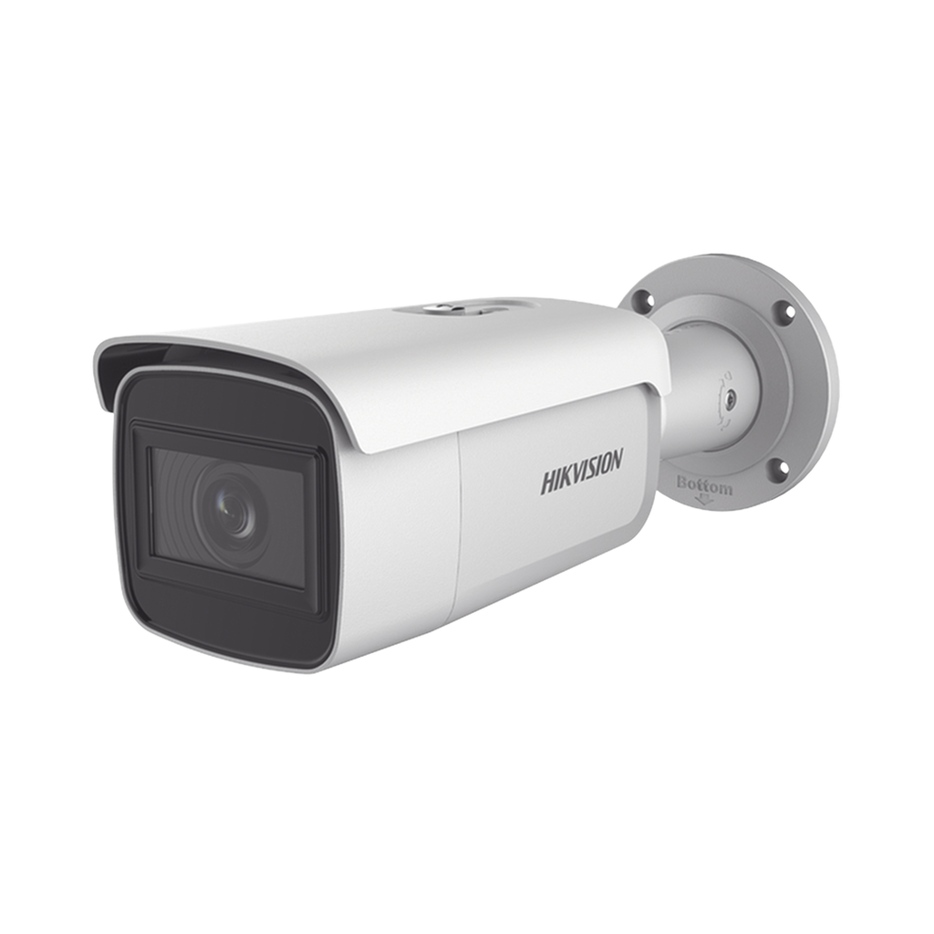 [DS-2CD2663G2-IZS] Bala IP 6 Megapixel / Lente Mot. 2.8 a 12 mm / 60 mts IR EXIR /Exterior IP67 / IK10 /  WDR 120 dB / PoE / ACUSENSE (Evita Falsas Alarmas) / Entrada y Salida de Audio y Alarmas / MicroSD / ONVIF / ACUSEARCH