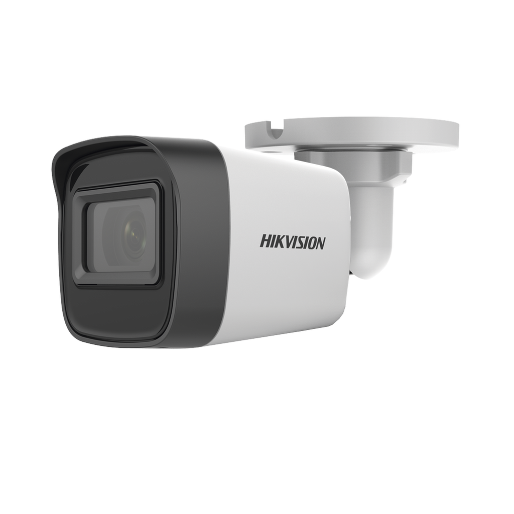 DS-2CE16D0T-ITF(C) Bala TURBOHD 2 Megapixel (1080p) / Gran Angular 99° / Lente 2.8 mm / 30 mts IR EXIR / Exterior IP67 / 4 Tecnologías / dWDR / Metal