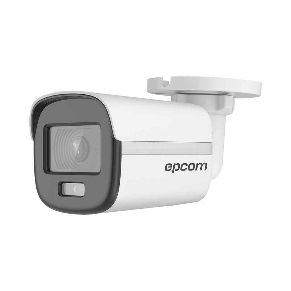 [B3K-TURBO-C] [ColorVu] Bala TURBOHD 3K (5 Megapixel) / Lente 2.8 mm / Micrófono Integrado / Imagen a Color 24/7  / Luz Blanca 20 mts / Exterior IP67 / dWDR / 4 Tecnologías / Metal