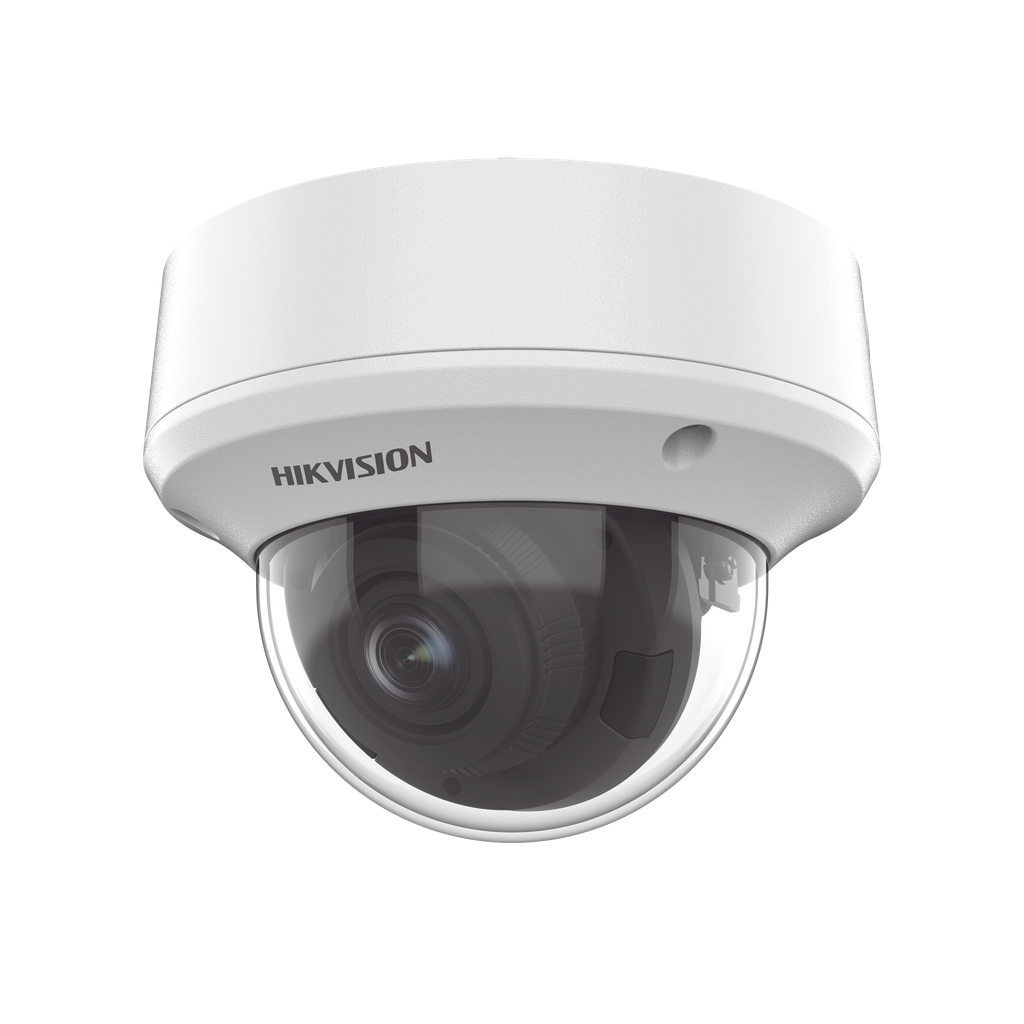 DS-2CE5AH0T-AVPIT3ZF(C) Domo TURBOHD 5 Megapixel / Lente Motorizado 2.7 - 13.5 mm / IR EXIR 40 mts / TVI-AHD-CVI-CVBS / IK10 / IP67 / dWDR / 12 Vcc / 24 VCA