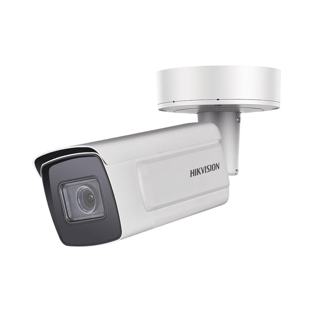 IDS-2CD7A46G0/P-IZHS(C) (Reconocimiento de Marca, Modelo, Color, Placa) Bala IP 4 Megapixel / Lente Mot. 2.8 a 12 mm / ANPR / Reconocimiento y Captura de Placas Vehiculares / WDR 140 dB / IP67 / IK10 / 50 mts IR EXIR / Micro SD