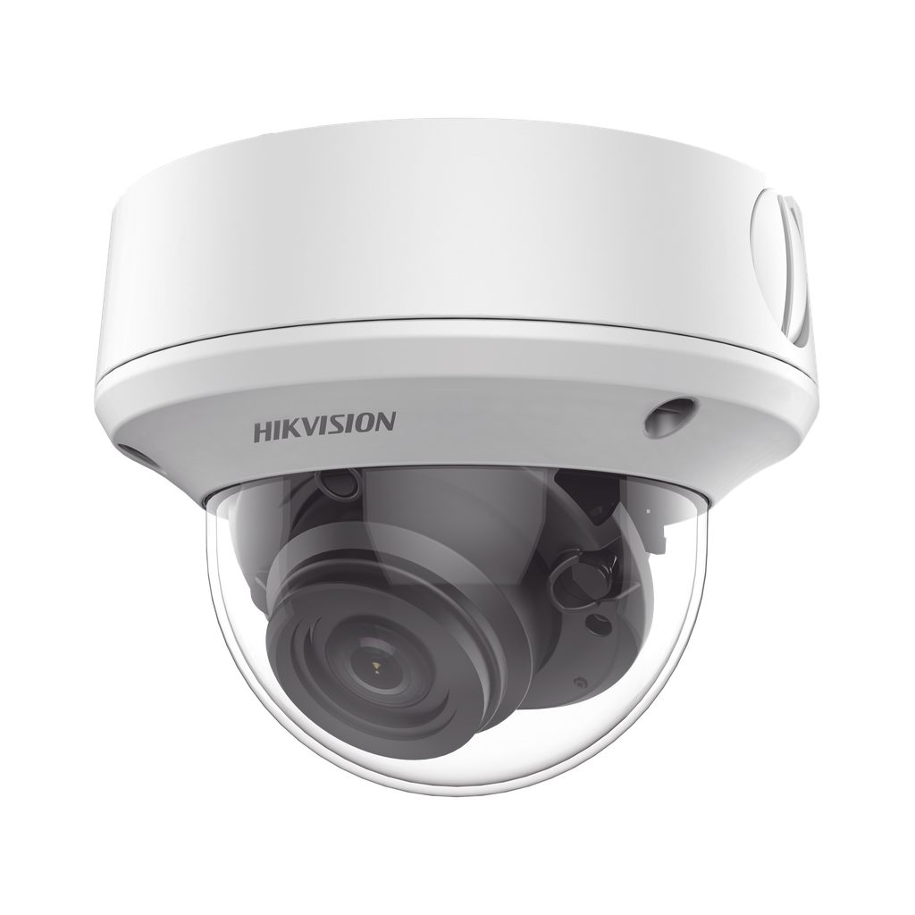 DS-2CE5AH0T-VPIT3ZE(C) Domo TURBOHD 5 Megapixel / Lente Motorizado 2.7 - 13.5 mm / IR EXIR 40 mts / IK10 / IP67 / dWDR