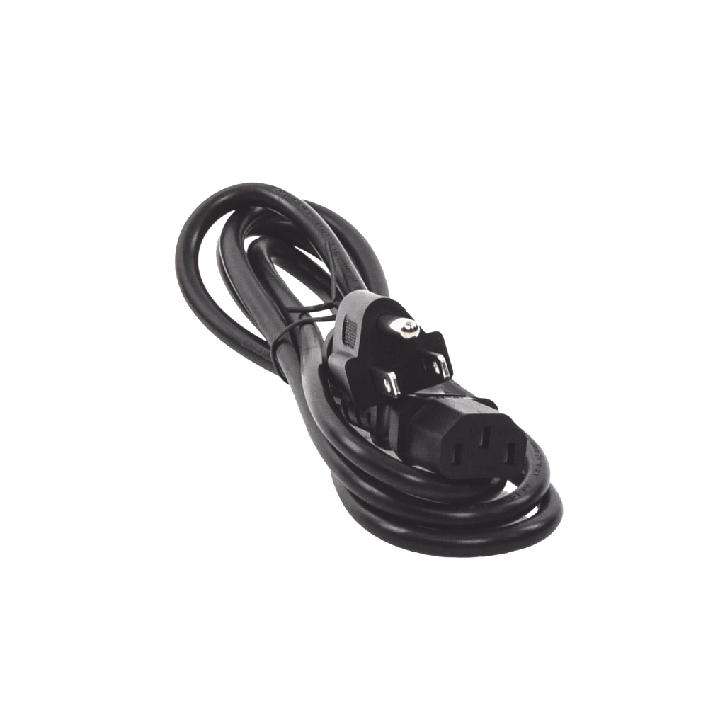 [AC-CORD-1.5M] Cable de Alimentación Eléctrica para 120-240 Vca / 1. 5 Metros de Distancia